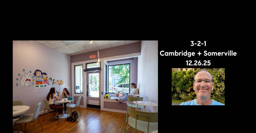 3-2-1 Cambridge + Somerville by Charles Cherney